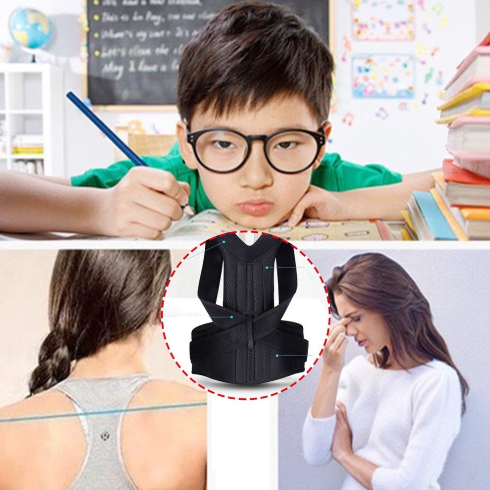 PeakRitual Spine Posture Corrector — Titanium Keel Back & Shoulder Alignment Brace