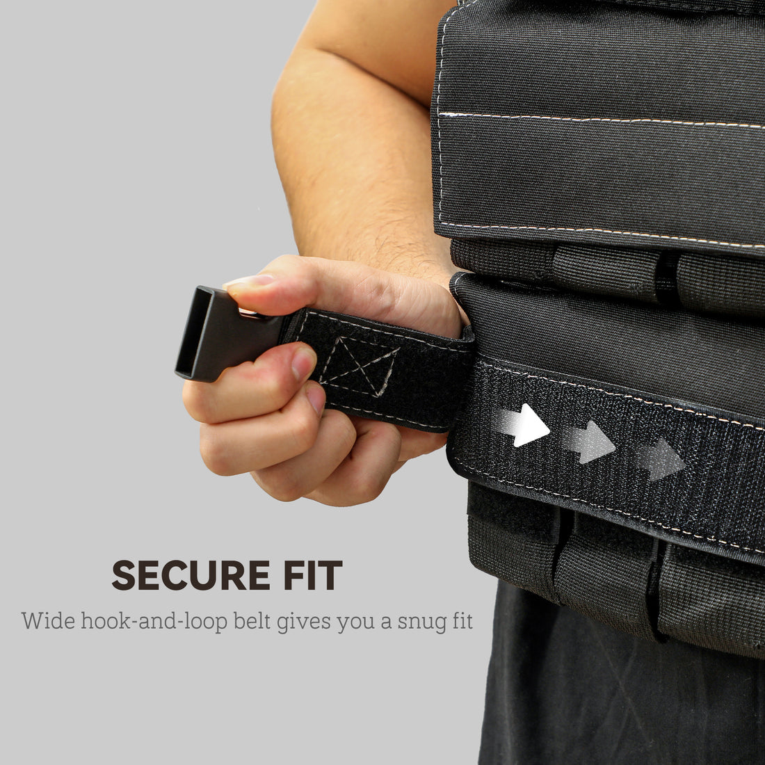 SPORTNOW 15KG Adjustable Weighted Vest — Removable Weights & Reflective Strips