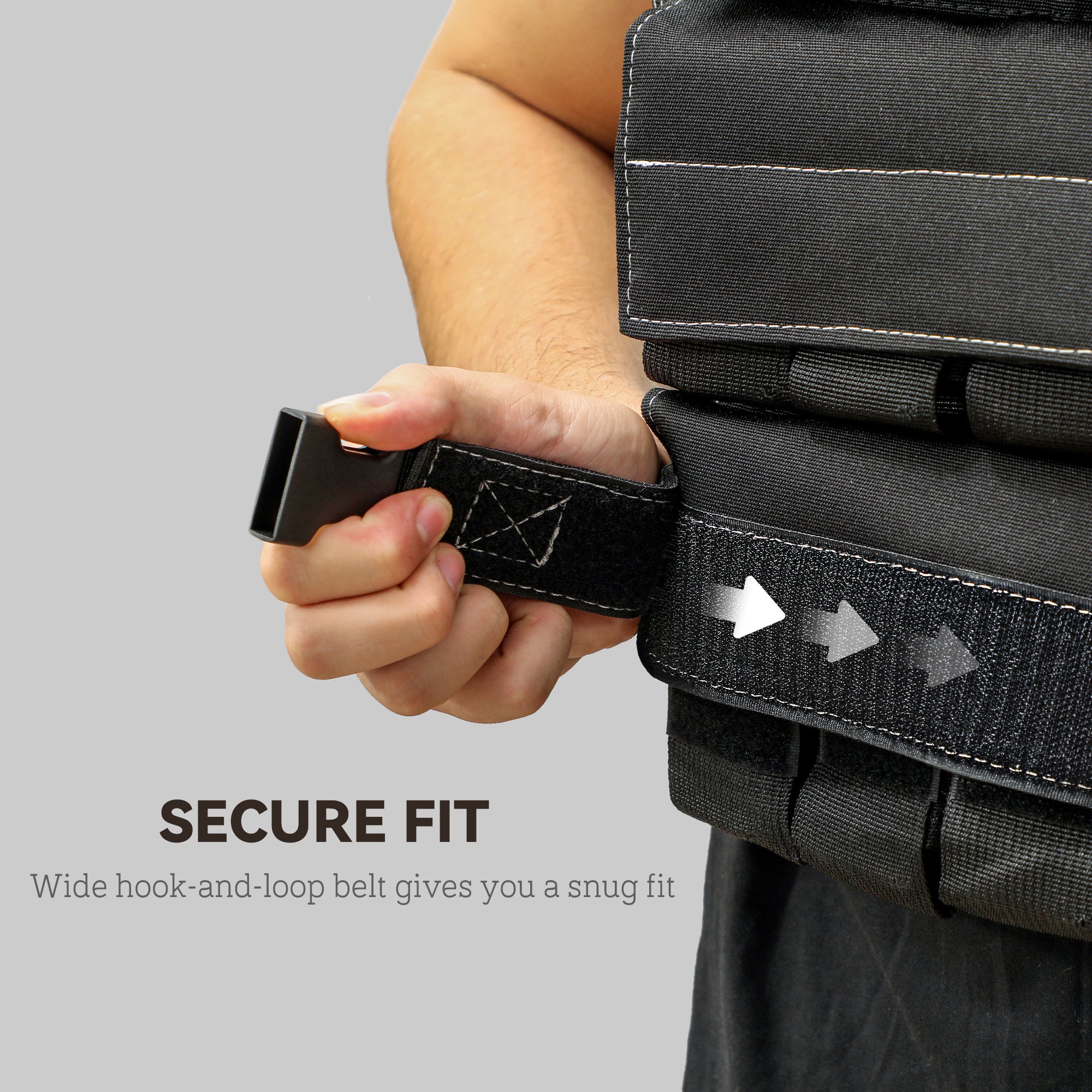 SPORTNOW 15KG Adjustable Weighted Vest — Removable Weights & Reflective Strips