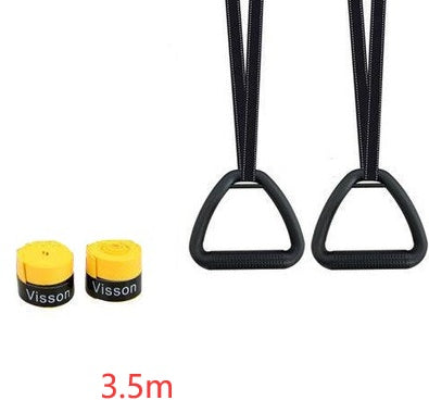 PeakRitual Gymnastic Rings — Adjustable Suspension Training for Home & Outdoor Gym