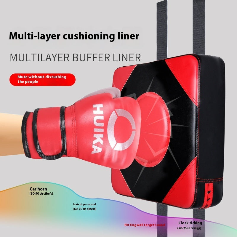 PeakRitual Boxing Wall Target — Home Hanging Punching Pad with Gloves