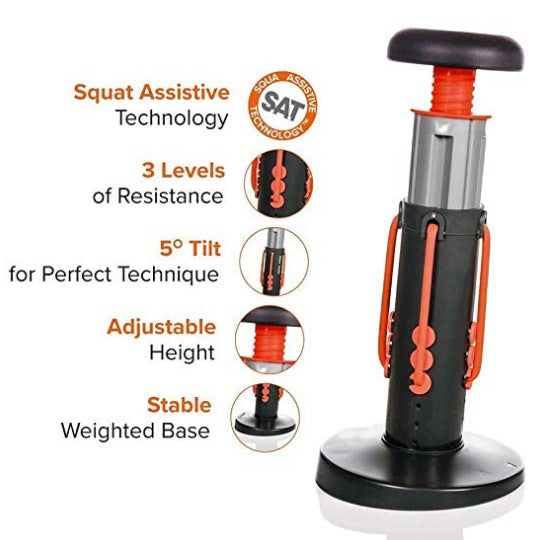PeakRitual Magic Hip & Glute Trainer — Spring Resistance Squat Machine