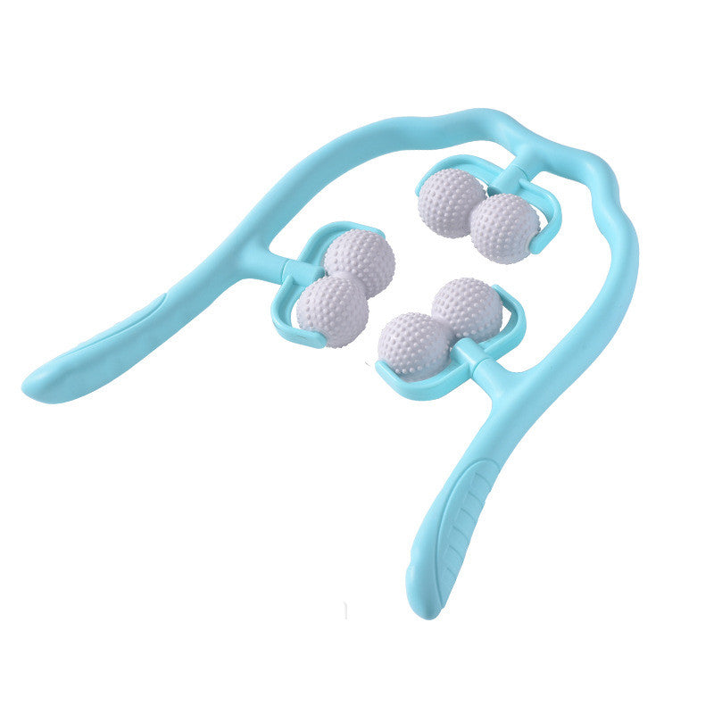 PeakRitual Multi-Function Circular Wrist & Neck Massage Roller — Desk Wellness Tool