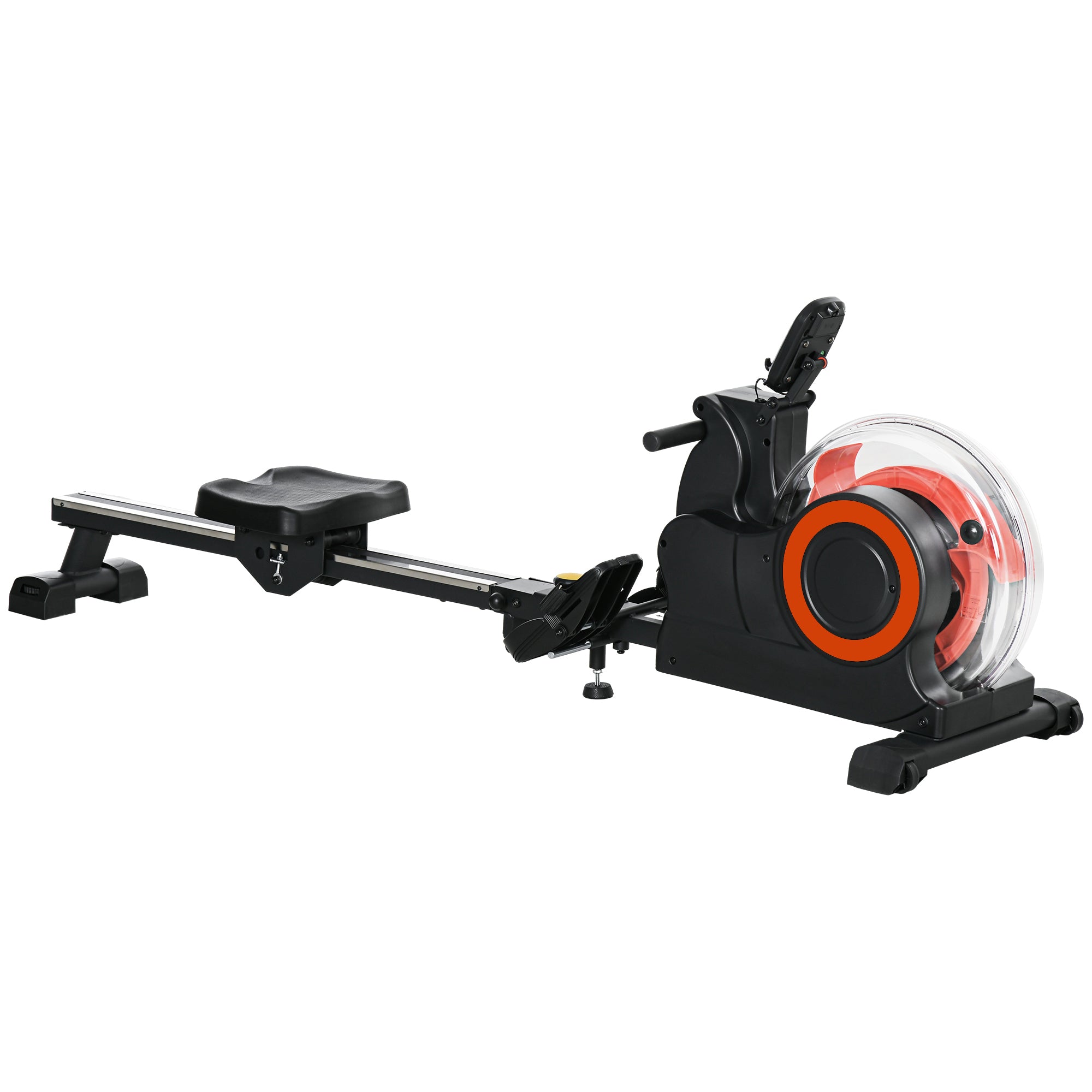 PeakRitual Water Rowing Machine — Foldable Rower with LCD Monitor
