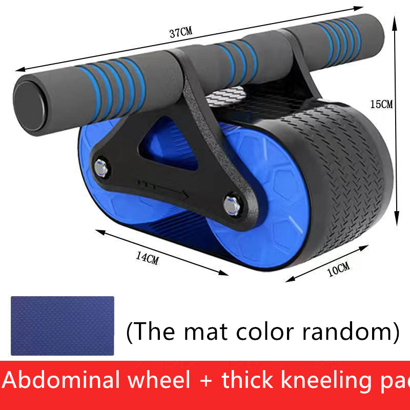 PeakRitual Double Wheel Ab Roller — Auto-Rebound Core Trainer