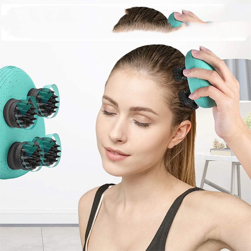 PeakRitual Automatic Scalp Massager — 4-Head Air Pressure Stress Relief Tool