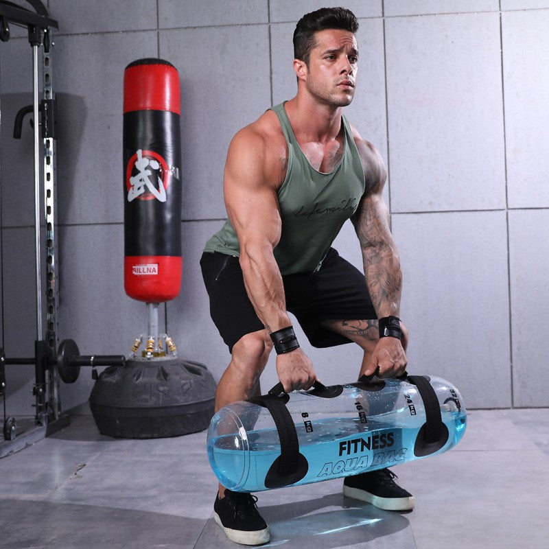PeakRitual Fill-to-Weight Water Dumbbell — Adjustable 5–30KG Home Gym Weights