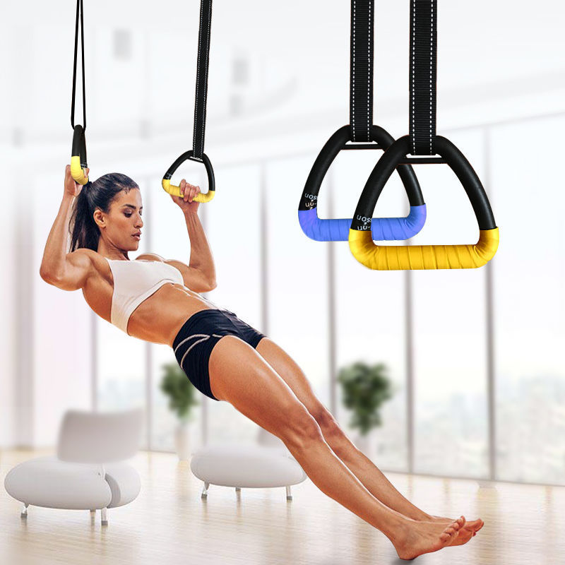 PeakRitual Gymnastic Rings — Adjustable Suspension Training for Home &amp; Outdoor Gym