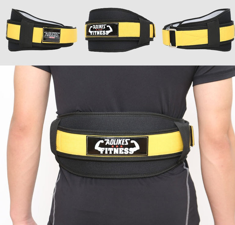 PeakRitual Nylon Weightlifting Waistband — Lower Back Support Belt for Fitness