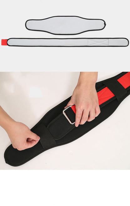 PeakRitual Nylon Weightlifting Waistband — Lower Back Support Belt for Fitness