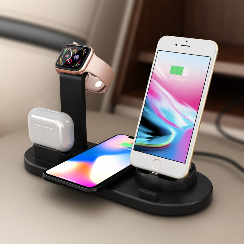 PeakRitual 3-in-1 Wireless Charging Station — Phone, Watch &amp; Earbuds