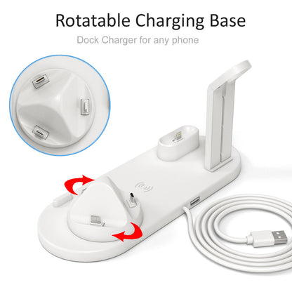 PeakRitual 3-in-1 Wireless Charging Station — Phone, Watch &amp; Earbuds