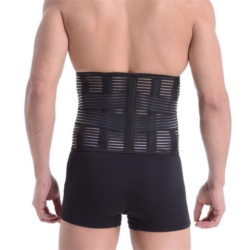 PeakRitual Breathable Waist Support Belt — Elastic Lumbar Compression for Lifting &amp; Daily Wear