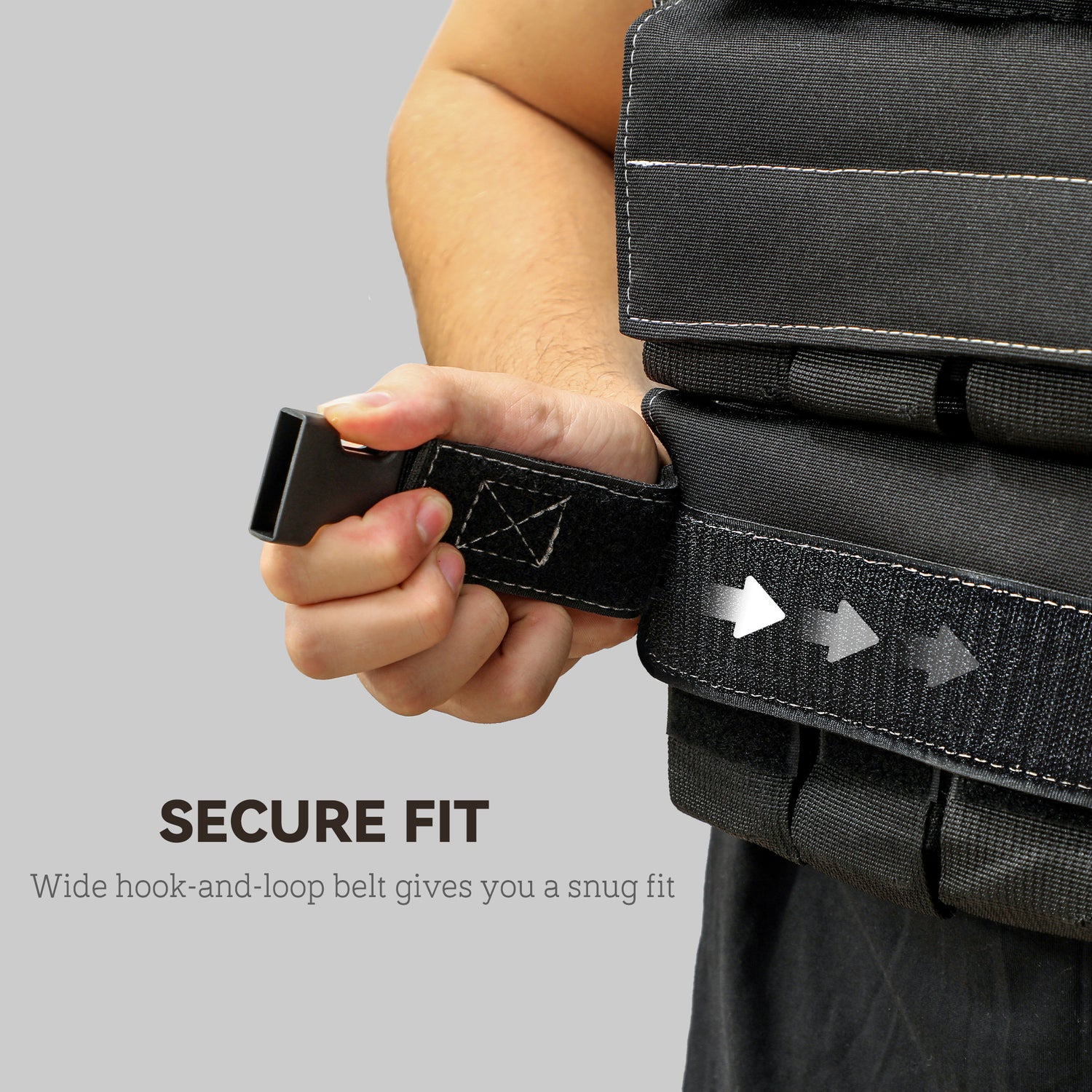 SPORTNOW 15KG Adjustable Weighted Vest — Removable Weights &amp; Reflective Strips