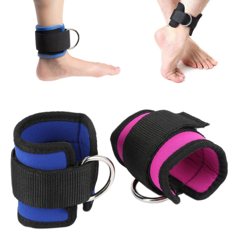 PeakRitual D-Ring Ankle Straps — Cable Machine Leg &amp; Glute Training Cuffs