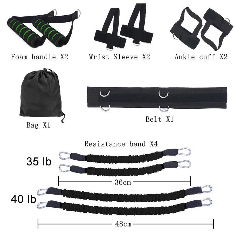 PeakRitual Latex Bounce Trainer — Boxing, Speed &amp; Agility Training Resistance Set