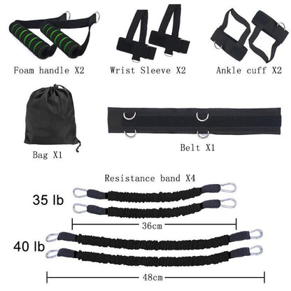 PeakRitual Latex Bounce Trainer — Boxing, Speed &amp; Agility Training Resistance Set