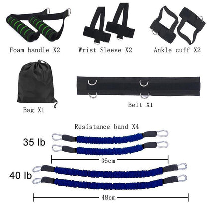 PeakRitual Latex Bounce Trainer — Boxing, Speed &amp; Agility Training Resistance Set