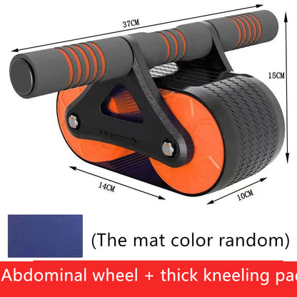 PeakRitual Double Wheel Ab Roller — Auto-Rebound Core Trainer
