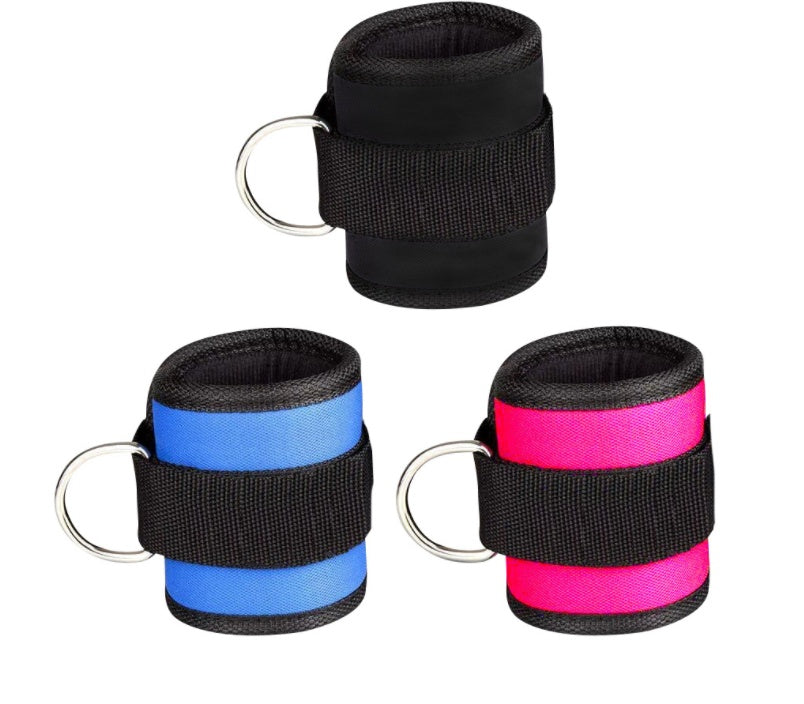 PeakRitual D-Ring Ankle Straps — Cable Machine Leg &amp; Glute Training Cuffs