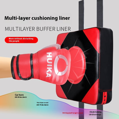 PeakRitual Boxing Wall Target — Home Hanging Punching Pad with Gloves