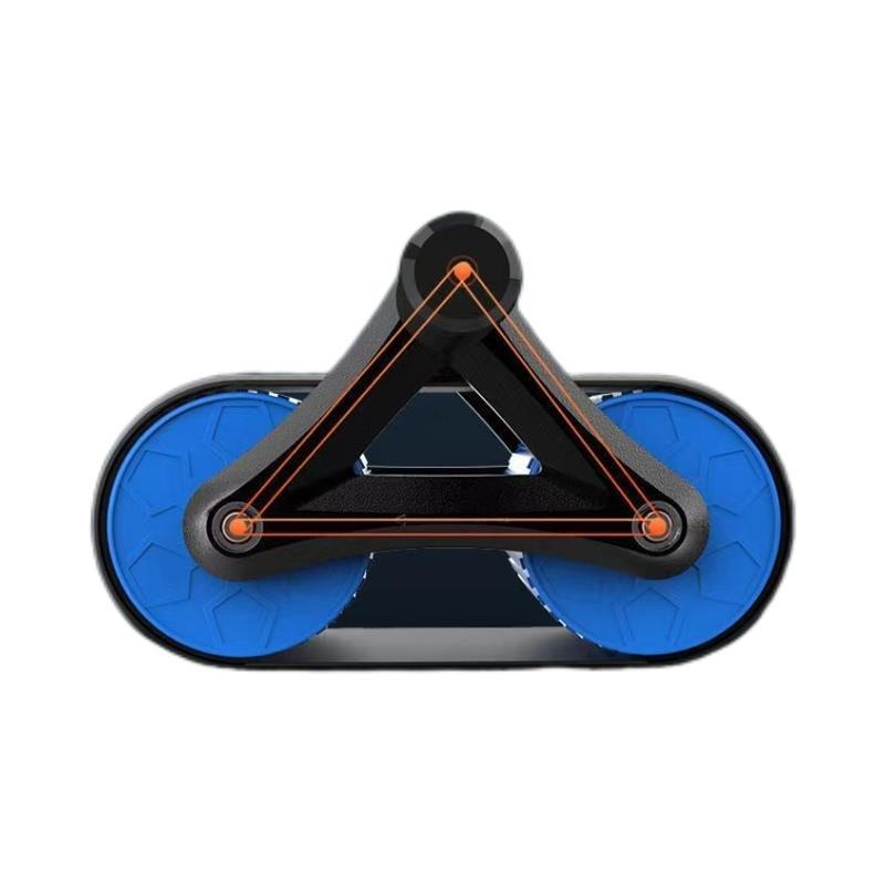 PeakRitual Double Wheel Ab Roller — Auto-Rebound Core Trainer