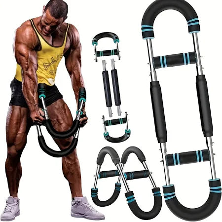 PeakRitual U-Spring Arm & Chest Trainer — 5-Level Adjustable Resistance Strengthener