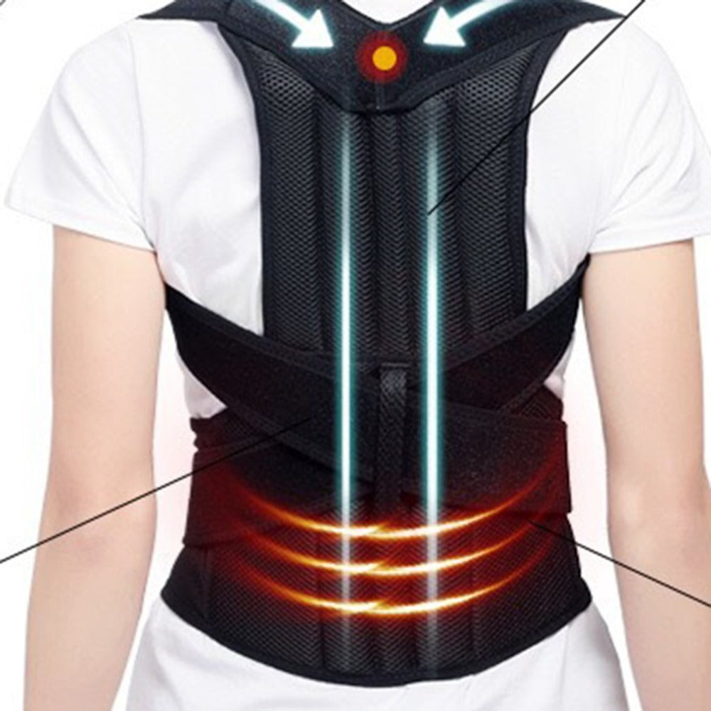 PeakRitual Spine Posture Corrector — Titanium Keel Back & Shoulder Alignment Brace