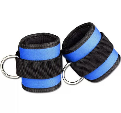 PeakRitual D-Ring Ankle Straps — Cable Machine Leg &amp; Glute Training Cuffs