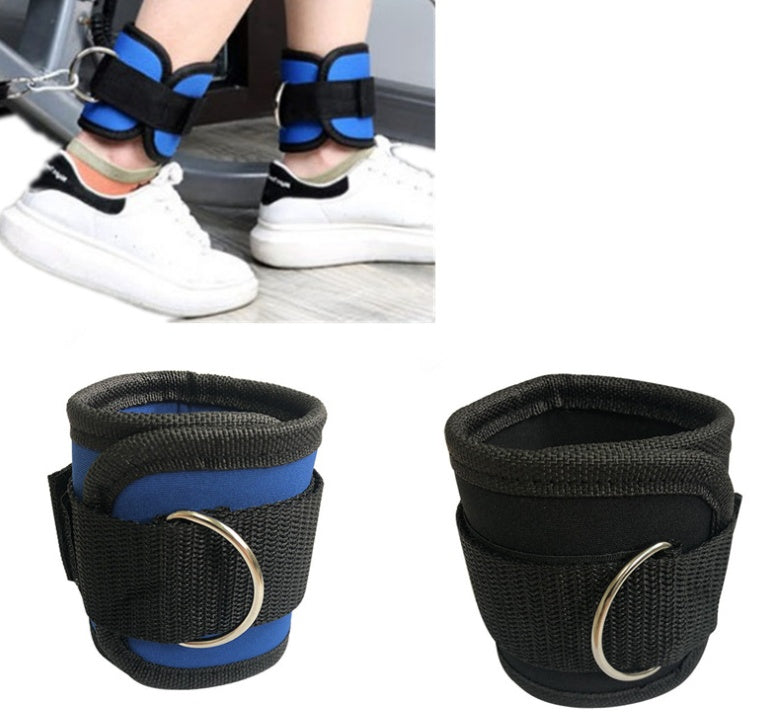 PeakRitual D-Ring Ankle Straps — Cable Machine Leg &amp; Glute Training Cuffs