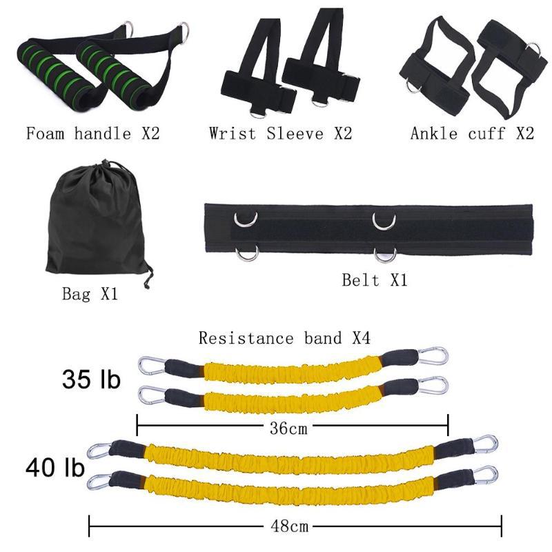 PeakRitual Latex Bounce Trainer — Boxing, Speed &amp; Agility Training Resistance Set