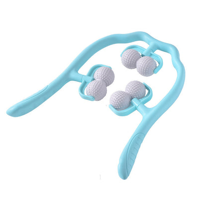PeakRitual Multi-Function Circular Wrist &amp; Neck Massage Roller — Desk Wellness Tool