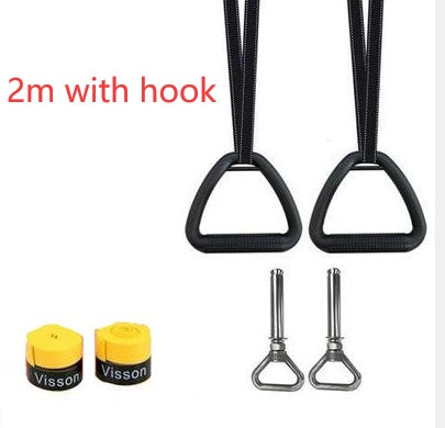 PeakRitual Gymnastic Rings — Adjustable Suspension Training for Home &amp; Outdoor Gym