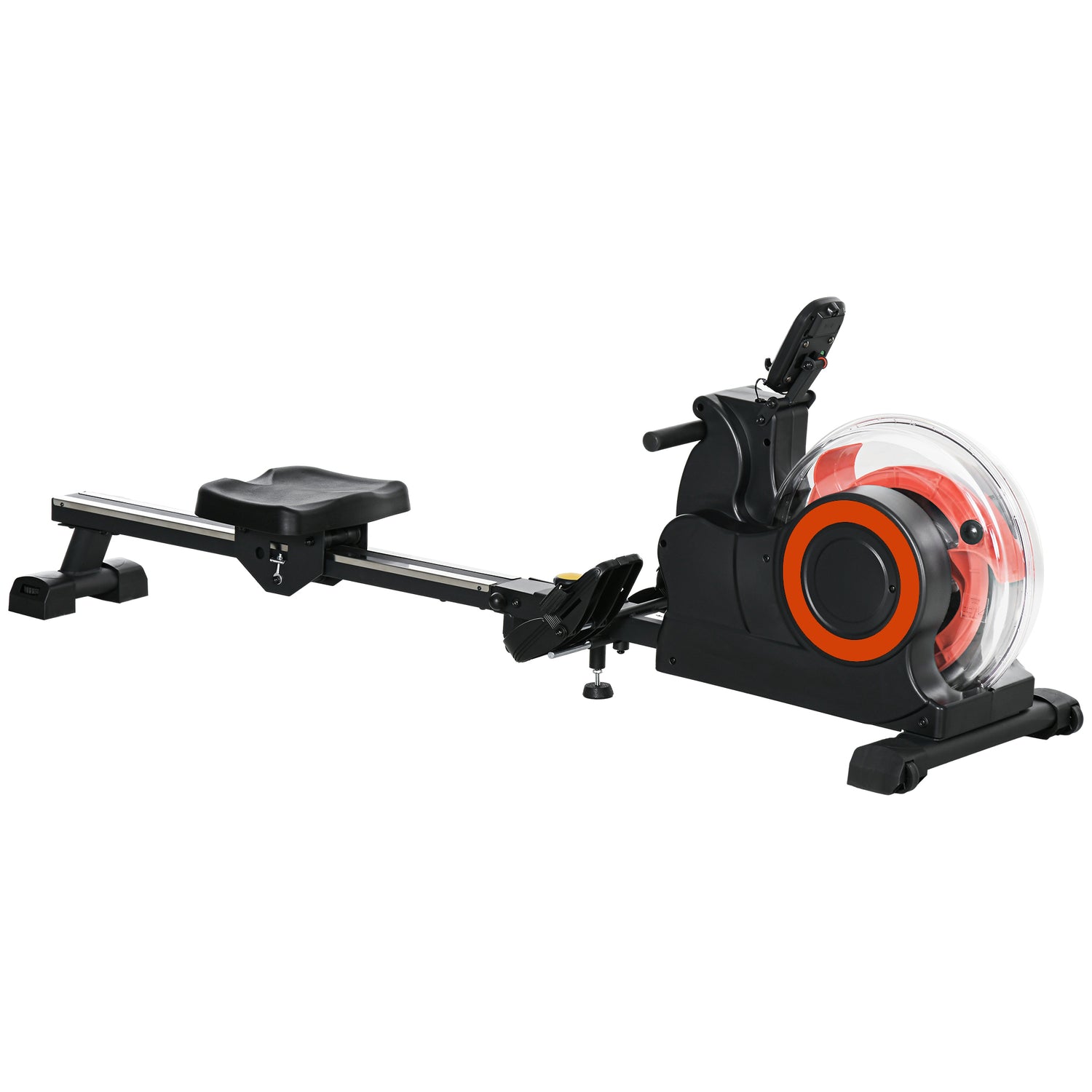PeakRitual Water Rowing Machine — Foldable Rower with LCD Monitor