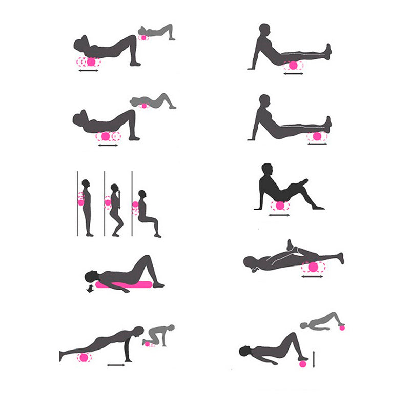 PeakRitual EVA Foam Roller — Massage Point Muscle Recovery &amp; Yoga Tool