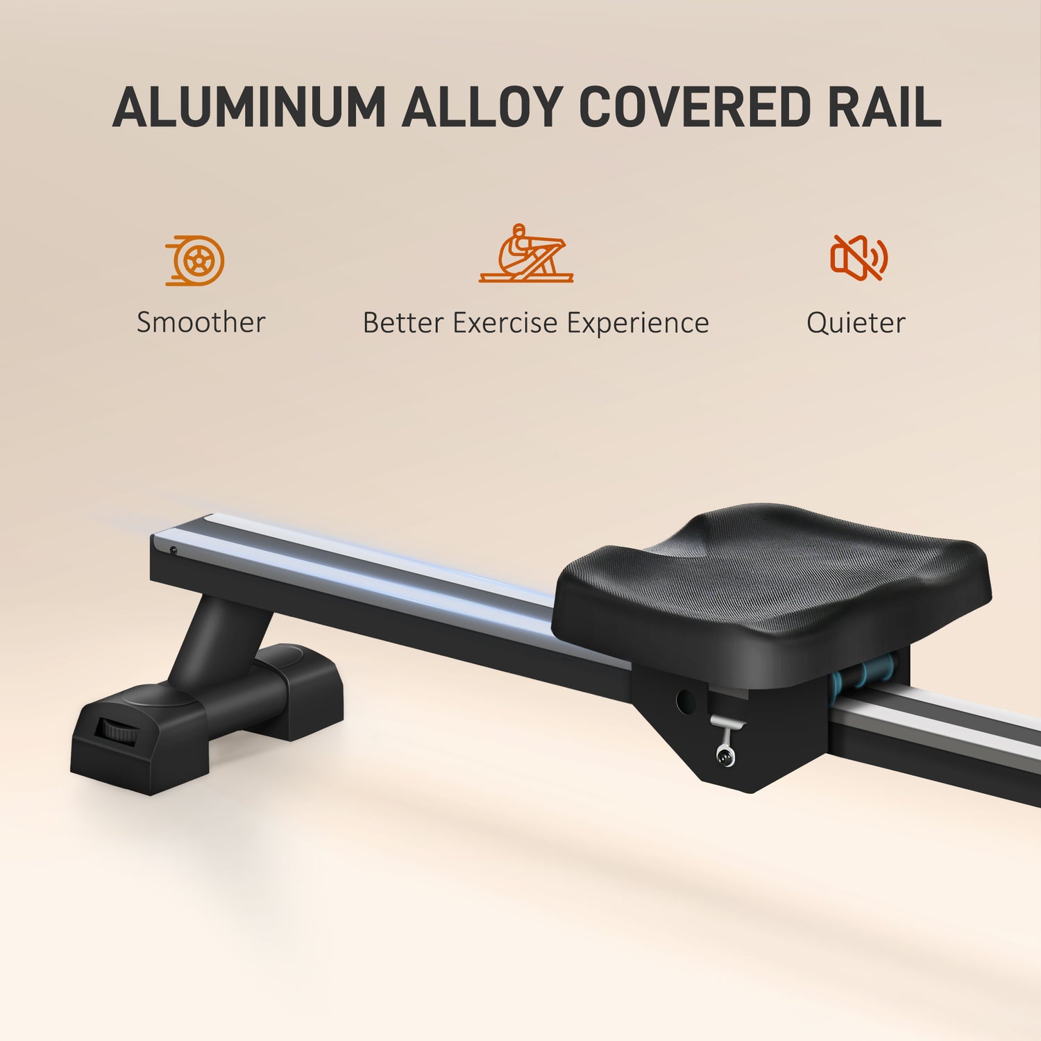 PeakRitual Water Rowing Machine — Foldable Rower with LCD Monitor