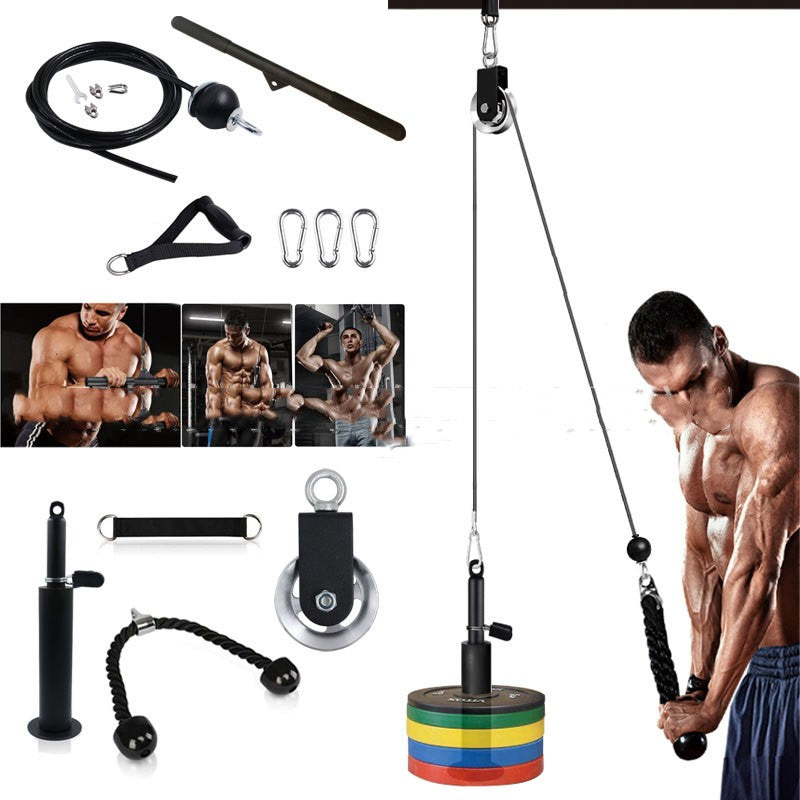 PeakRitual Home Fitness Pulley Cable Kit — Tricep &amp; Cable Training System