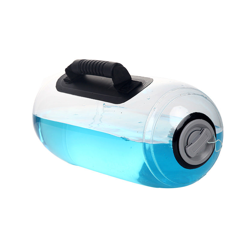 PeakRitual Fill-to-Weight Water Dumbbell — Adjustable 5–30KG Home Gym Weights