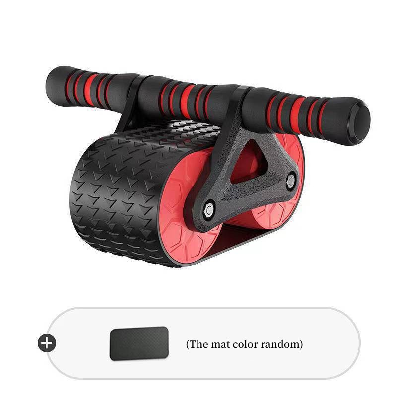 PeakRitual Double Wheel Ab Roller — Auto-Rebound Core Trainer