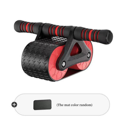 PeakRitual Double Wheel Ab Roller — Auto-Rebound Core Trainer