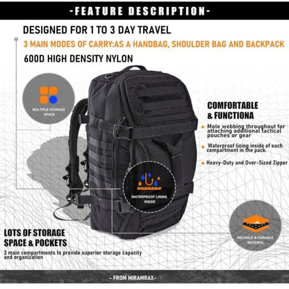 PeakRitual Gym Duffel Bag — Sports &amp; Travel Bag for Athletes