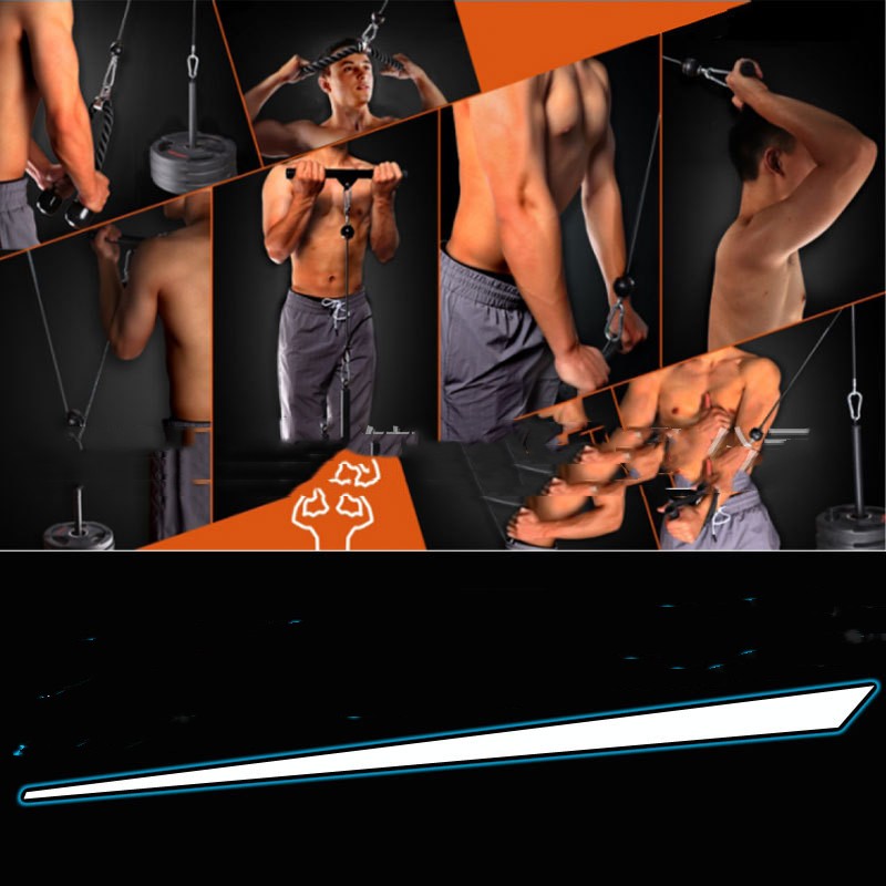 PeakRitual Home Fitness Pulley Cable Kit — Tricep &amp; Cable Training System