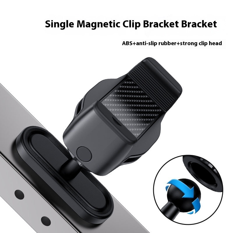 PeakRitual 360° Magnetic Gym Phone Holder — Universal Rotating Mount for Gym Equipment