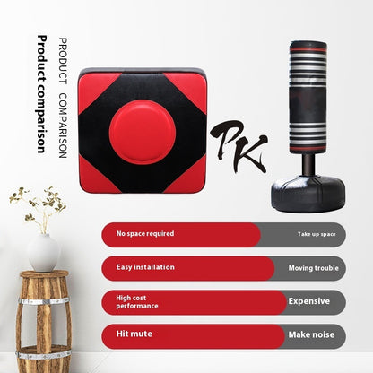 PeakRitual Boxing Wall Target — Home Hanging Punching Pad with Gloves