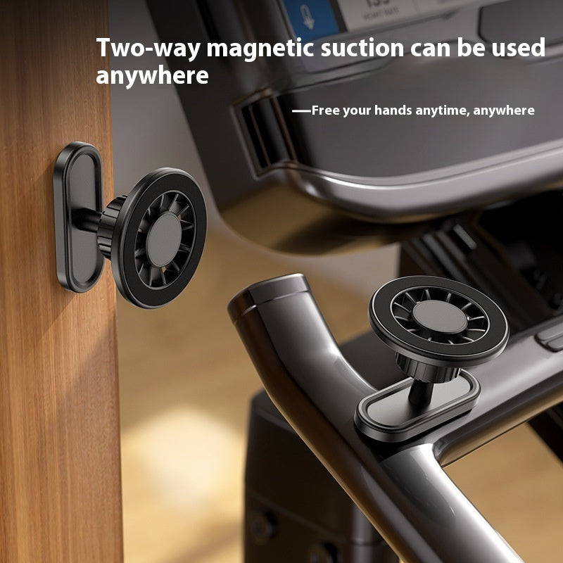 PeakRitual 360° Magnetic Gym Phone Holder — Universal Rotating Mount for Gym Equipment