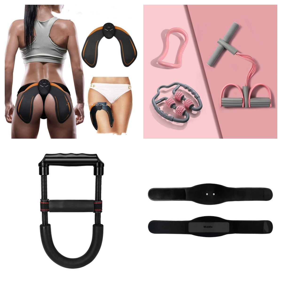PeakRitual Smart EMS Waist &amp; Abs Trainer — Electric Muscle Stimulation Belt