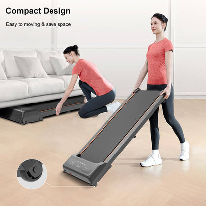 PeakRitual Walking Pad — Under Desk Treadmill with LED Display &amp; Remote