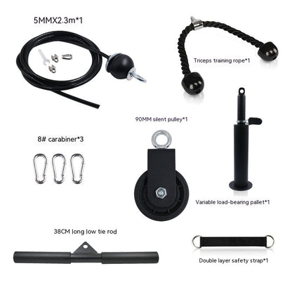 PeakRitual Home Fitness Pulley Cable Kit — Tricep &amp; Cable Training System
