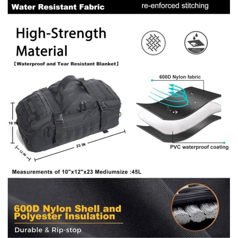 PeakRitual Gym Duffel Bag — Sports &amp; Travel Bag for Athletes
