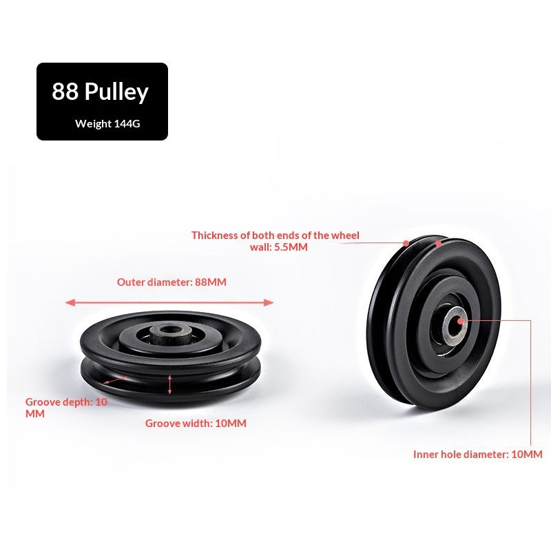 PeakRitual Nylon Silent Gym Pulleys — Cable Machine Frame Accessories